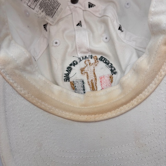 Vintage Adidas University of Miami Sports Hall of Fame White Logo Hat - Picture 13 of 15